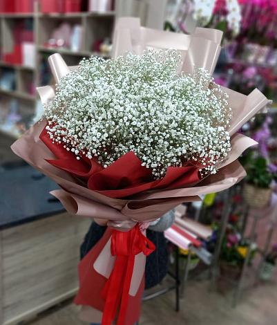 Букет цветов из: Гипсофила в Струбково