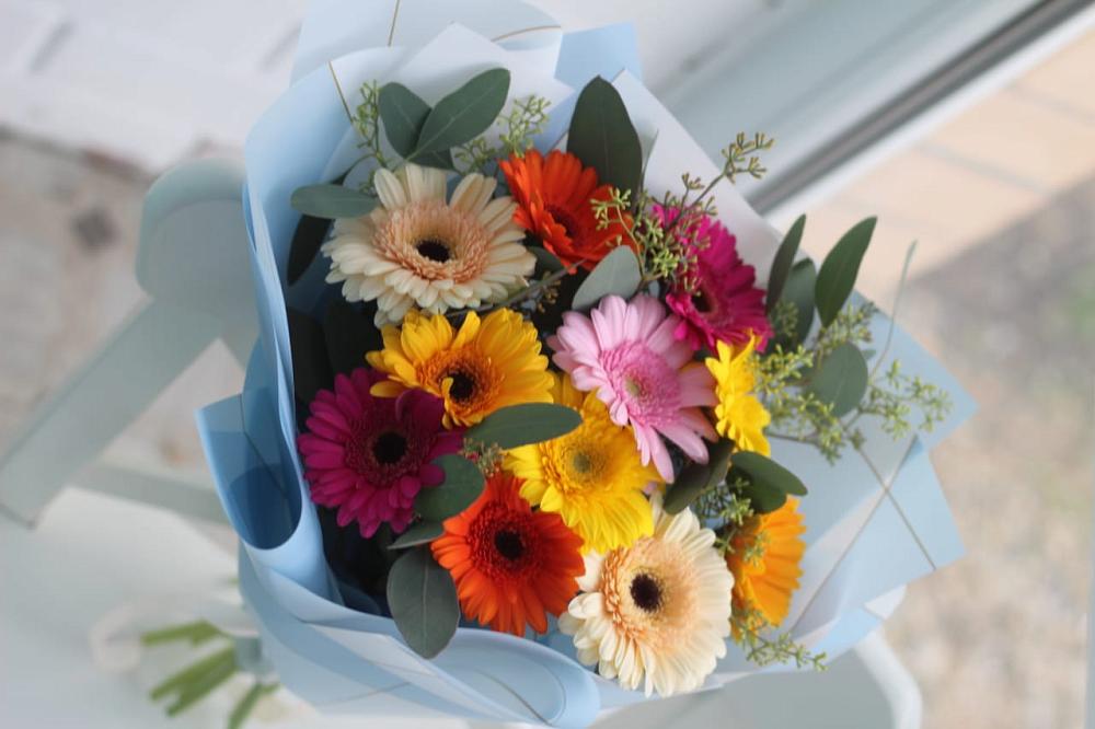 Букет цветов из: Герберы в Струбково