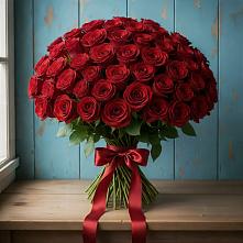 Букет Красные розы Блэк Меджик в Струбково