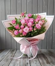 Букет Розовый кустик в Струбково