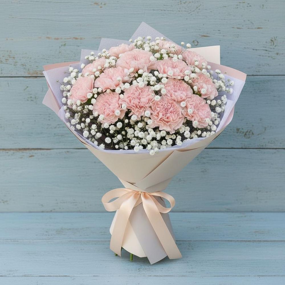 Букет цветов из: Гвоздики в Струбково