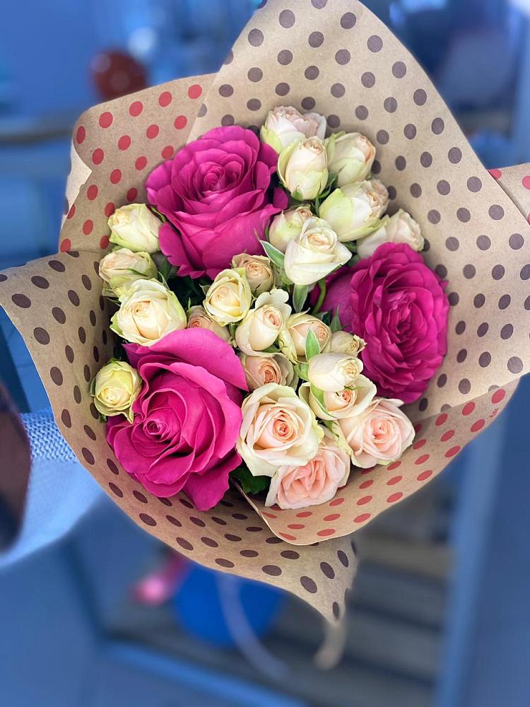 Букет цветов из: Розы в Струбково