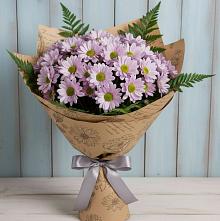 Букет цветов из:  Хризантемы #REPLACE_PRED# Струбково