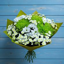 Букет цветов из:  Хризантемы #REPLACE_PRED# Струбково