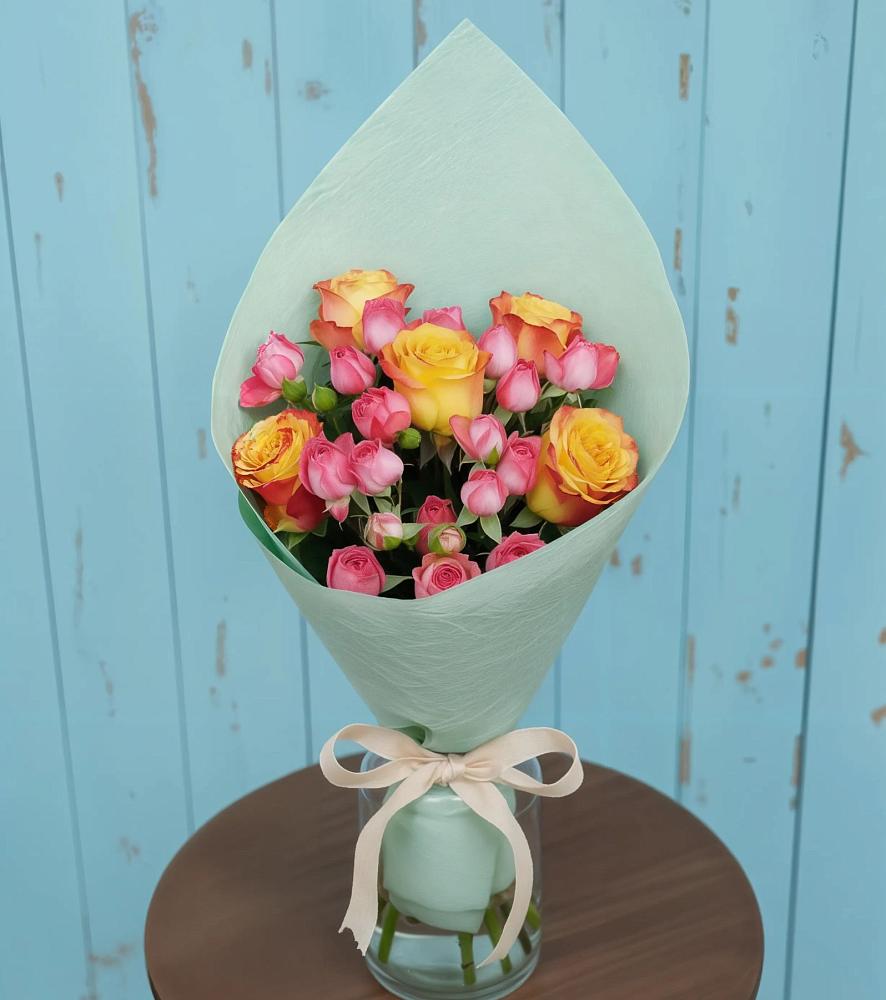 Букет цветов из: Розы в Струбково