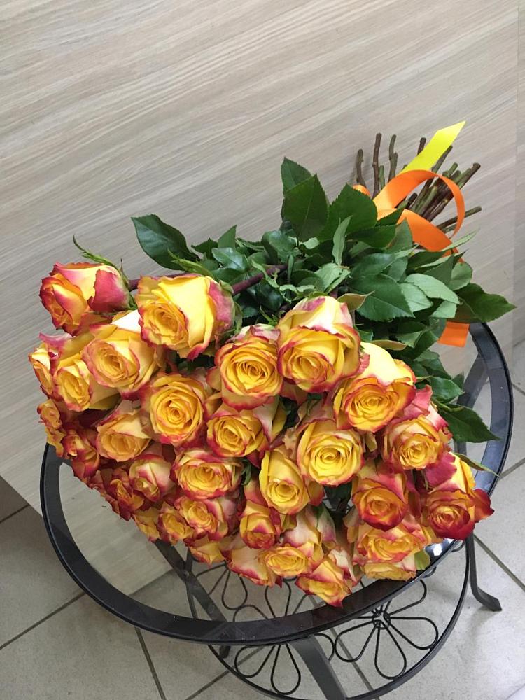 Букет Желтые розы в Струбково