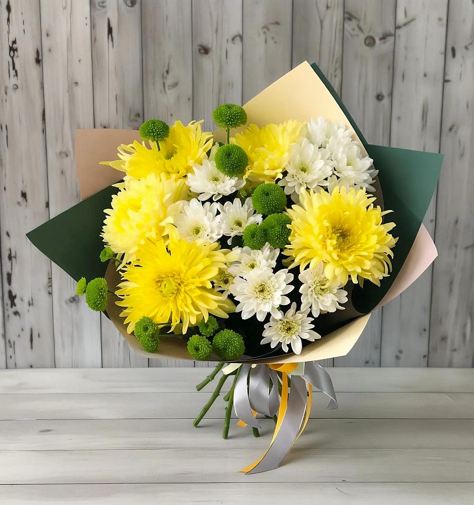 Букет цветов из: Хризантемы в Струбково