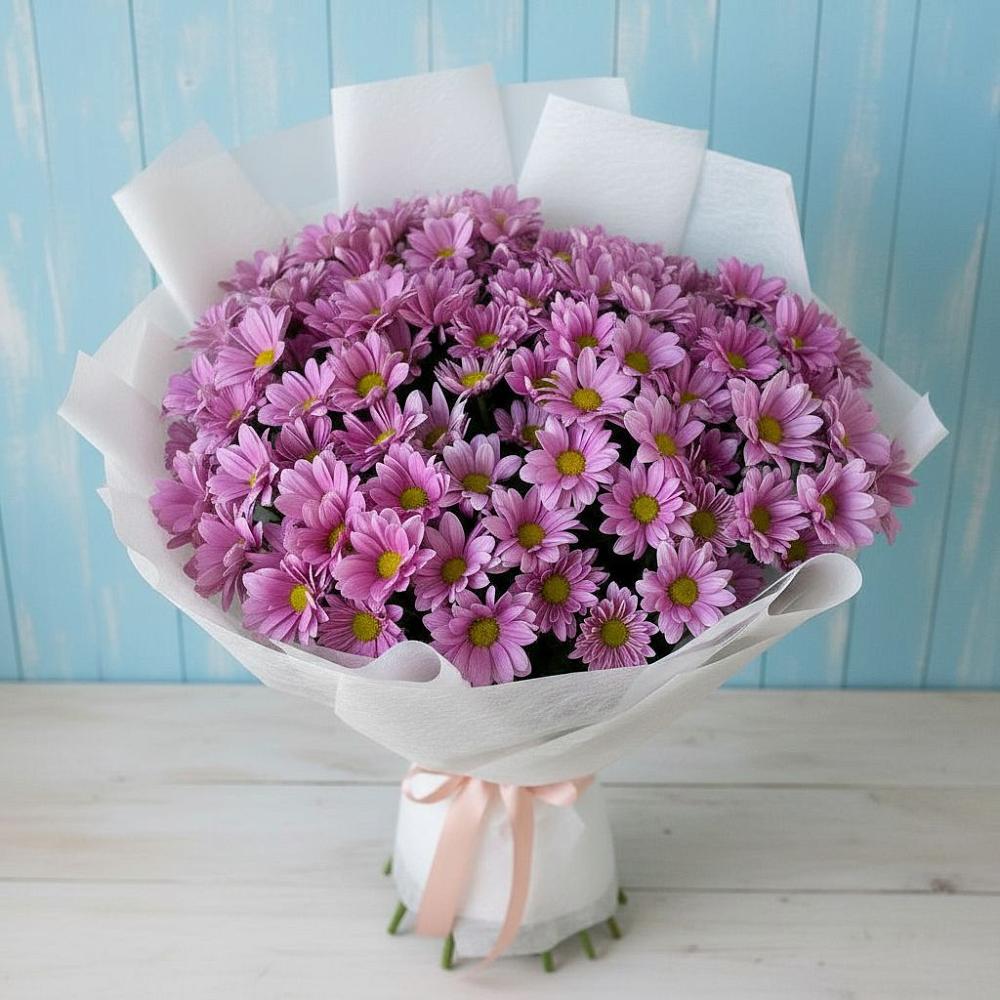 Букет цветов из: Хризантемы в Струбково