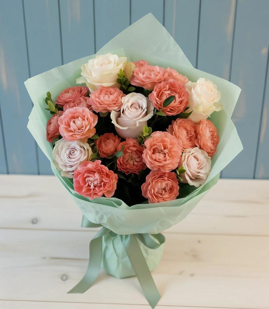 Букет цветов из: Розы в Струбково