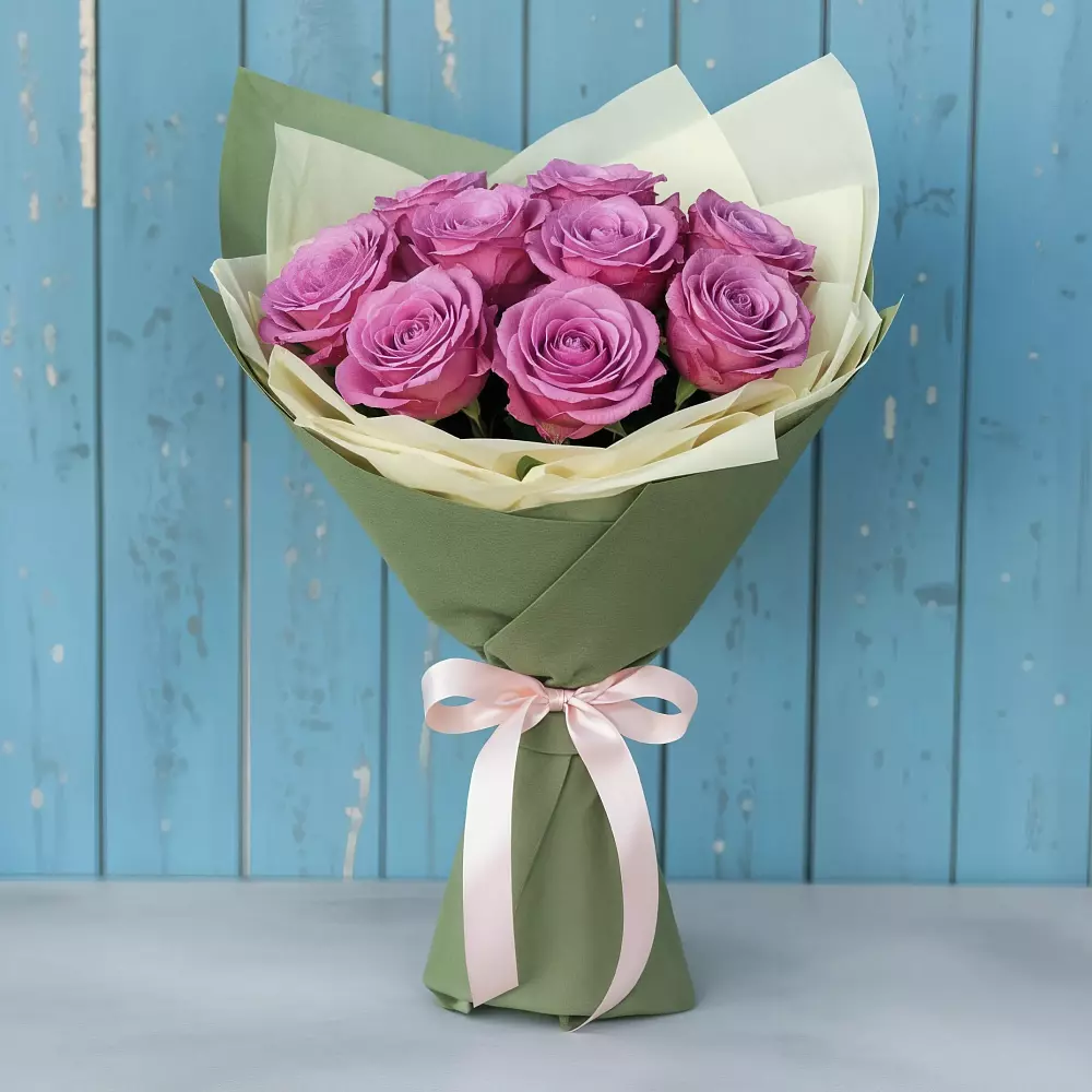 Букет Розы Фёрст Леди в Струбково