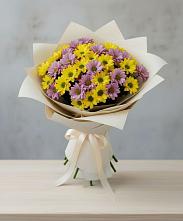 Букет цветов из:  Хризантемы #REPLACE_PRED# Струбково