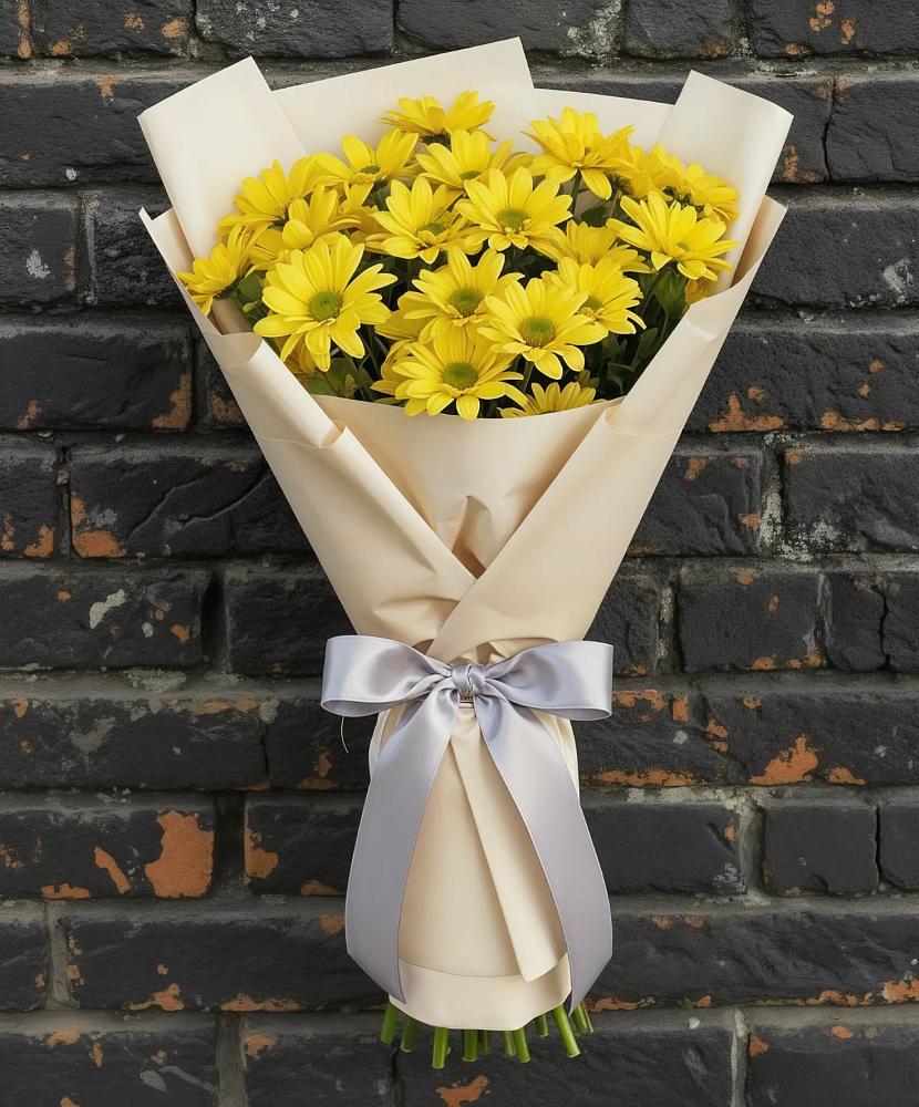 Букет цветов из: Хризантемы в Струбково