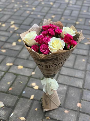 Букет цветов из: Розы в Струбково