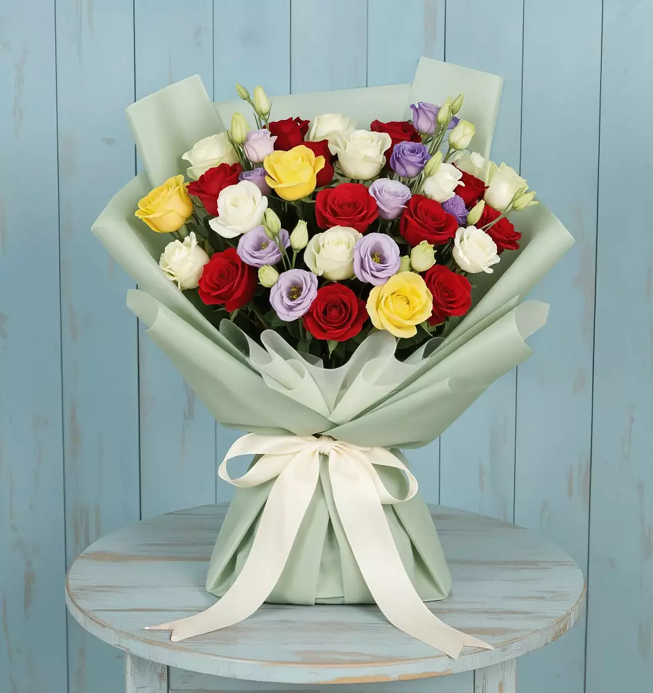 Букет цветов из: Розы в Струбково