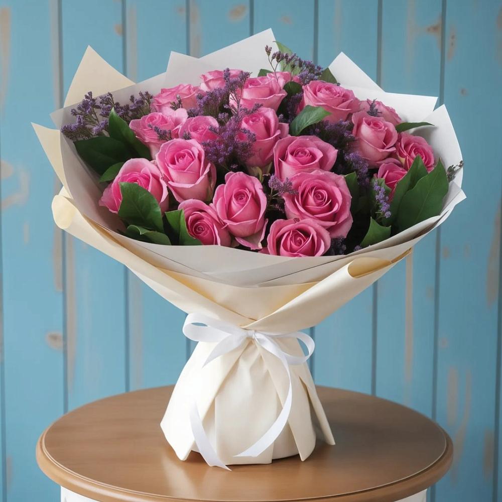 Букет цветов из: Розы в Струбково