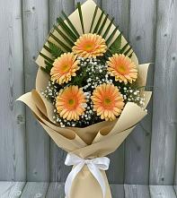 Букет цветов из:  Герберы в Струбково